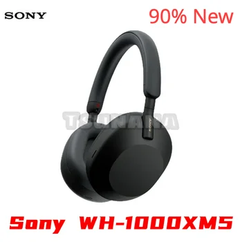 90% Новая беспроводная Bluetooth-гарнитура Sony WH-1000XM5 с шумоподавлением с микрофоном для громкой связи и голосового управления Alexa