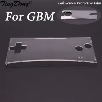 TingDong 1 шт. Прозрачный ремонтный чехол для лицевой панели Nintend для Gameboy Micro для GBM Передняя панель