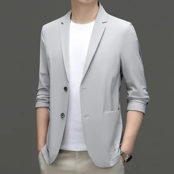 5804-мужская новая корейская модная куртка для делового отдыха, профессиональный костюм роскошного стиля