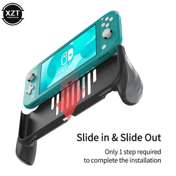Эргономичная ручка для Nintendo Switch Lite Держатель Игровой контроллер Защитная крышка консоли Кронштейн Корпус Аксессуары для игр