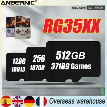 ANBERNIC RG35XX TF Карта Ps Vita Gamecube Карты памяти SD Карта Игровые Приставки Classic Mini 512G 37189 Gaems GBA MAME PSP